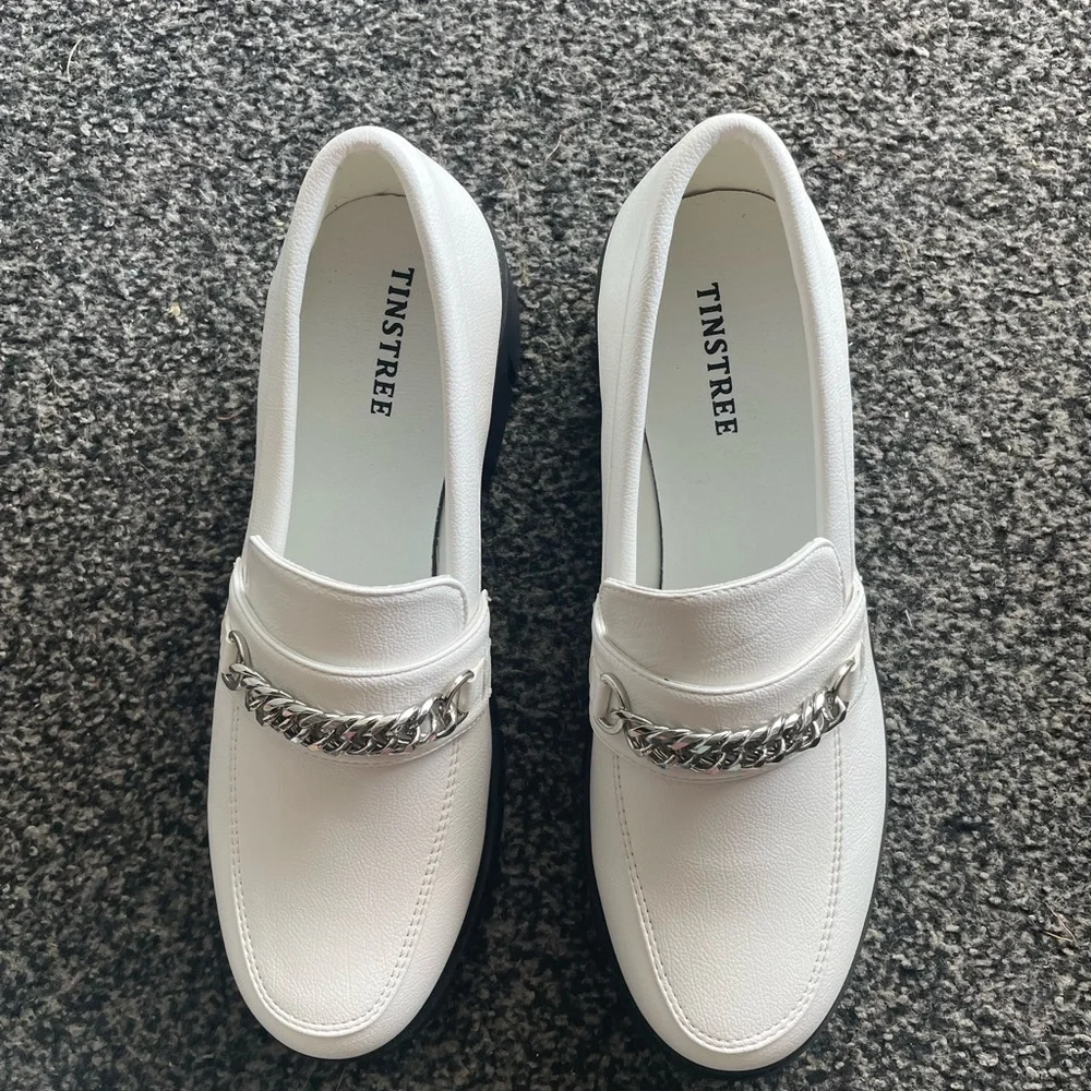 Women's White Loafers‎ for Women - Picture 6 of 12